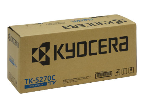 Kyocera TK5270 Cyan Toner Original - 1T02TVCNL0/TK5270C