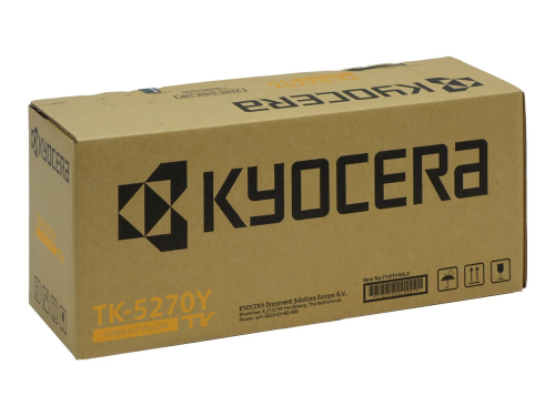 Kyocera TK5270 Amarelo Toner Original - 1T02TVANL0/TK5270Y