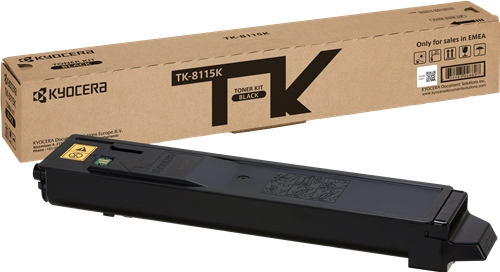 Kyocera TK8115 Preto Toner Original - 1T02P30NL0/TK8115K