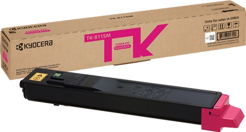 Kyocera TK8115 Magenta Toner Original - 1T02P3BNL0/TK8115M