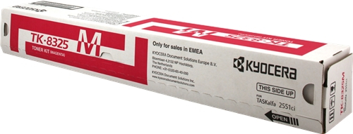 Kyocera TK8325 Magenta Toner Original - 1T02NPBNL0/TK8325M