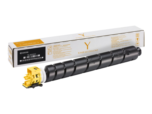 Kyocera TK8335 Amarelo Toner Original - 1T02RLANL0/1T02RLANL1/TK8335Y