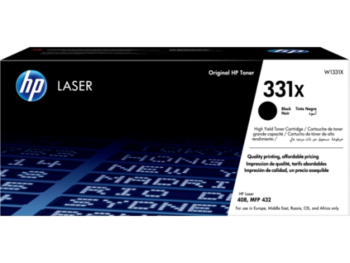 HP W1331X Preto Toner Original - 331X