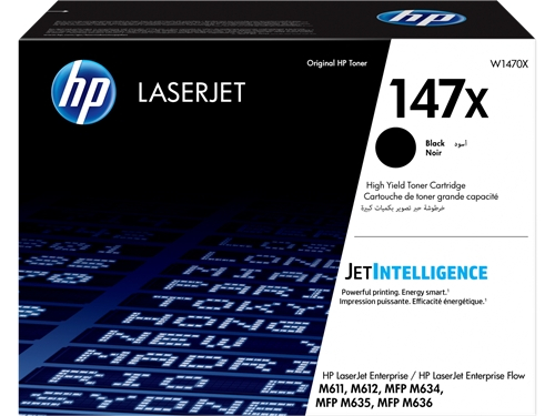 HP W1470X Preto Toner Original - 147X