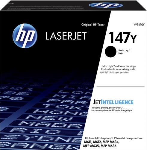 HP W1470Y Preto Toner Original - 147Y