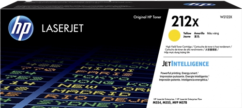 HP W2122X Amarelo Toner Original - 212X