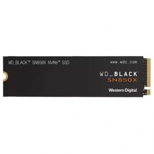 SSD M.2 PCIe 4.0 NVMe WD 4TB Black SN850X -7300R/6300W-1200K/1100K IOPs