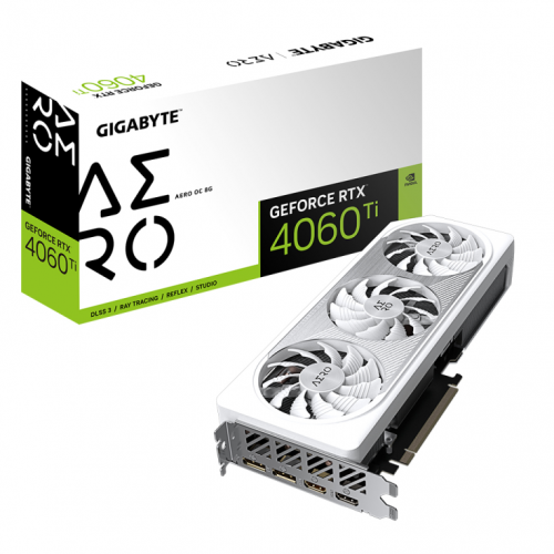 PLACA GRÁFICA GIGABYTE RTX 4060TI AERO OC 8G GDDR6