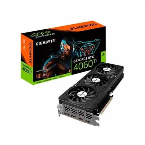 PLACA GRÁFICA GIGABYTE RTX 4060TI GAMING 8G GDDR6