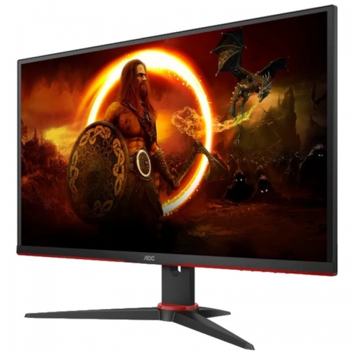 MONITOR AOC IPS 27"16:9 FHD 4MS 165HZ VGA HDMI DP HAS 27G2SPAE/BK