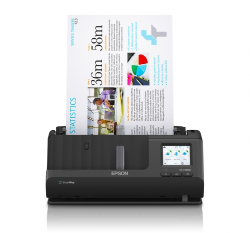 EPSON SCANNER ES-C380W REDE VERTICAL A4