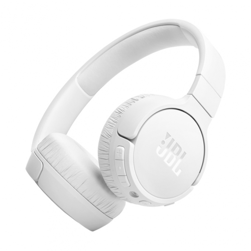 JBL HEADPHONES C/ MICRO T670 BLUETOOTH NOISE CANCELLING WHITE