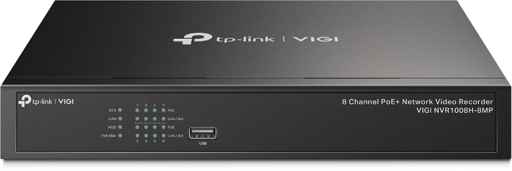 D-LINK NETWORK VIGI 8 CHANNEL POE+ VIDEO RECORDER