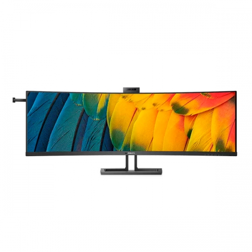 MONITOR PHILIPS VA 45"(44.5) 32:9 CURVO DQHD HDMI DP USB-C COLUNAS WEBCAM HAS