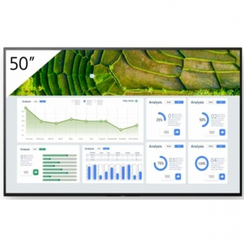 SONY BRAVIA MONITOR PROFISSIONAL IPS 50"UHD 4K 440CD 24/7 FW-50BZ30L