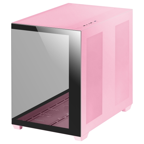Caixa MARS GAMING MCV4 XXL PREMIUM CUSTOM E-ATX CASE,FRAMELESS 90º GLASS,PINK