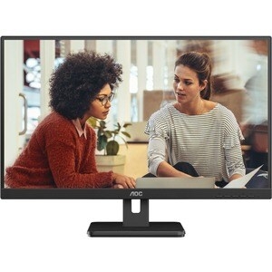 MONITOR AOC VA 24"(23.8") 16:9 FHD 4MS VGA HDMI DP USB COLUNAS HAS 24E3UM/BK