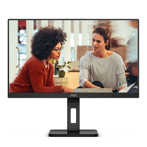 MONITOR AOC IPS 24"(23.8) 16:9 FHD VGA HDMI DP COLUNAS HAS PIVOT 24E3QAF