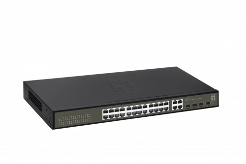 LEVELONE COMBO SMART LITE SWITCH 28-PORTAS ( 4SFP ) GIGABIT