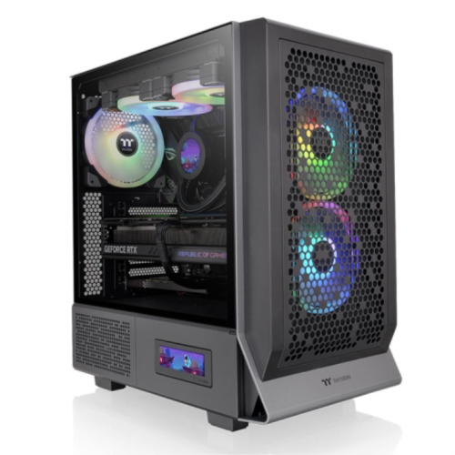CAIXA ATX THERMALTAKE CERES 300TG ARGB BLACK