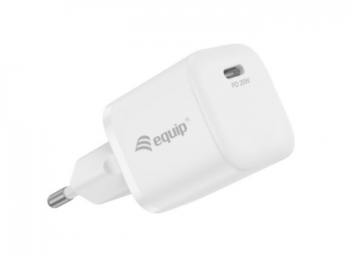 EQUIP LIFE CARREGADOR USB-C 20W BRANCO