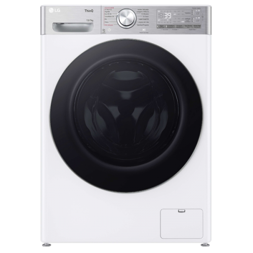 MÁQUINA DE LAVAR E SECAR ROUPA LG - F4DR9513P2W