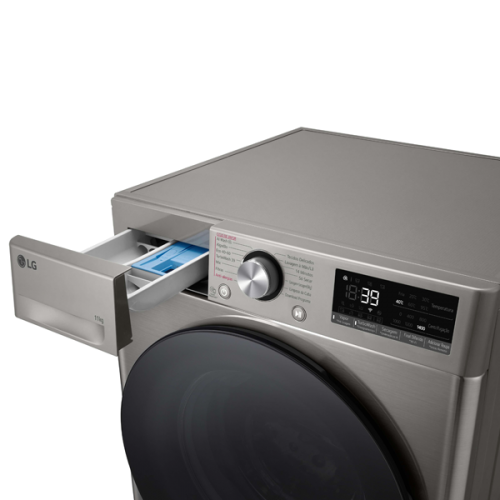 MÁQUINA DE LAVAR E SECAR ROUPA LG - F4DR7010SGS