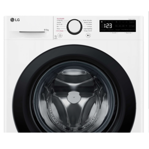 MÁQUINA DE LAVAR E SECAR ROUPA LG - F2DR5S8S6W