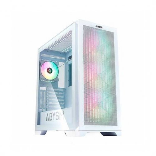 ABYSM GAMING CAIXA EATX DANUBE MURA BX300 ARGB WHITE