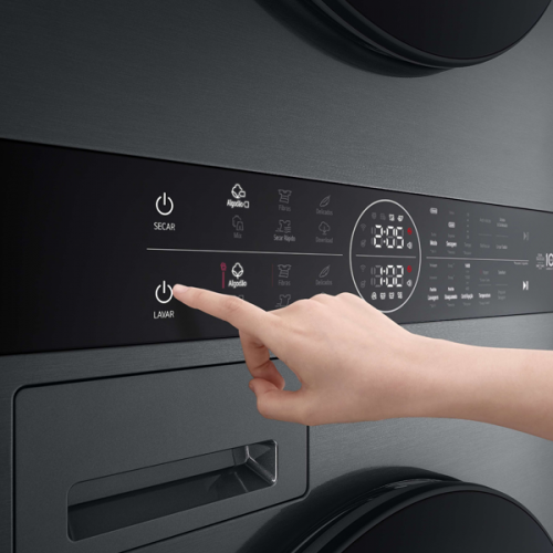 MÁQUINA DE LAVAR E SECAR ROUPA LG - WT1210BBF