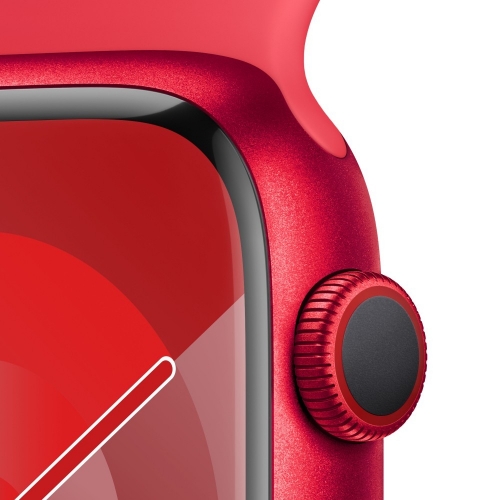 Apple Watch Series 9 GPS +Cellular 45mm (PRODUCT)RED Aluminium Case with (PRODUCT)RED Sport Band-M/L