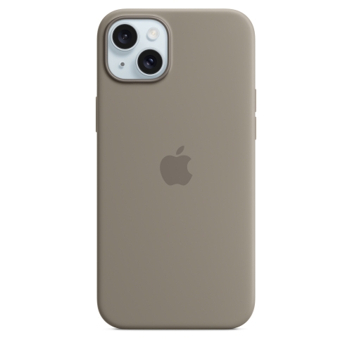 Capa iPhone 15 Plus Silicone Case with MagSafe - Clay