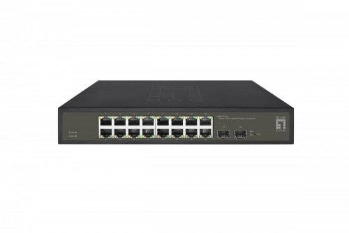 LevelOne GES-2118 switch de rede Gerido L2 Gigabit Ethernet (10/100/1000) Preto