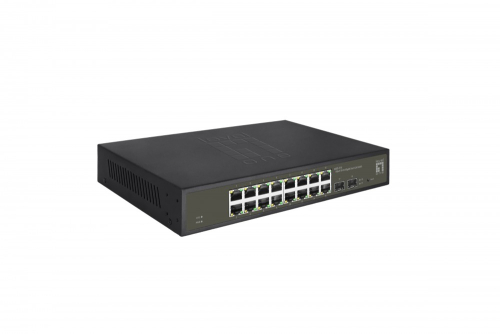 LevelOne GES-2118 switch de rede Gerido L2 Gigabit Ethernet (10/100/1000) Preto