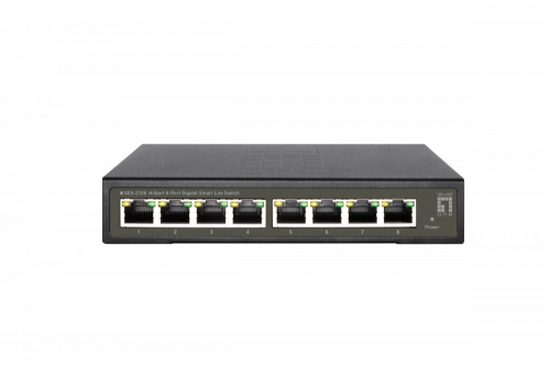 LevelOne GES-2108 switch de rede Gerido L2 Gigabit Ethernet (10/100/1000) Preto