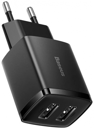 Compact Charger 2U 10.5W Eu Preto