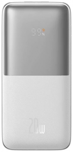 Bipow Pro Digital Display Fast Charge Power Bank 10000Mah 20W White