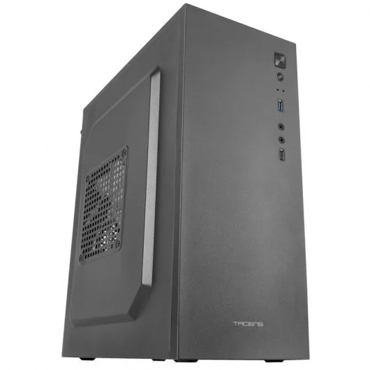 Caixa TACENS ALUXM MICRO-ATX CASE,1X ULTRA-SILENT 12CM FAN,FULL METAL,USB3.0,Preto