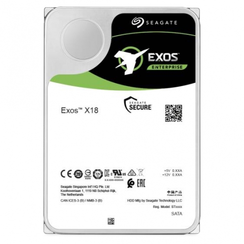Disco 3.5 14TB SEAGATE EXOS X18 256Mb SATA 6Gb/s 72rp