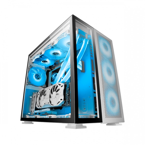 MARS GAMING CAIXA MATX MC-NOVAM PREMIUM CUSTOM ALUMINIUM BLACK