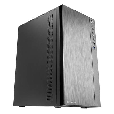 Caixa TACENS ANIMA ACX PREMIUM MICRO-ATX CASE,12CM REAR FAN,ALUMINUM,USB 3.0,BLACK