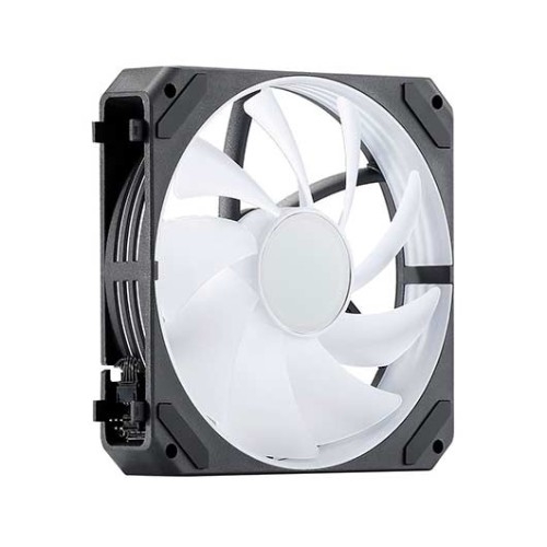 Pack de 3 Ventoinhas Abysm Gaming Arclight 2.0 ARGB 120 mm com iluminação ARGB - Ligação em série - Black
