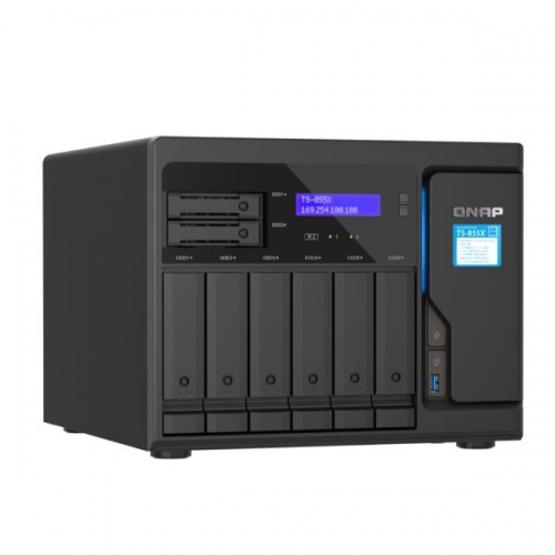 QNAP Servidor NAS e de Armazenamento TS-855X