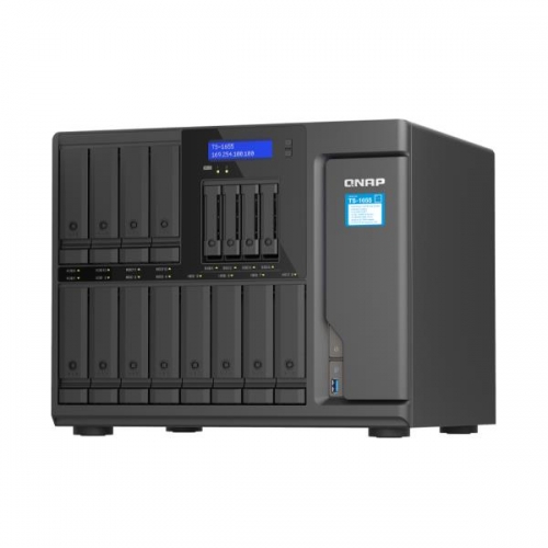 NAS QNAP 16-Bay Atom C5125 8C/8T/8GB/2 x 2.5GbE (2.5G/1G/100M/10M)/USB/Tower