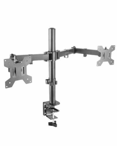 Suporte MARS GAMING MARM2,DUAL MONITOR ARM FOR UP TO 27"SCREENS,BLACK
