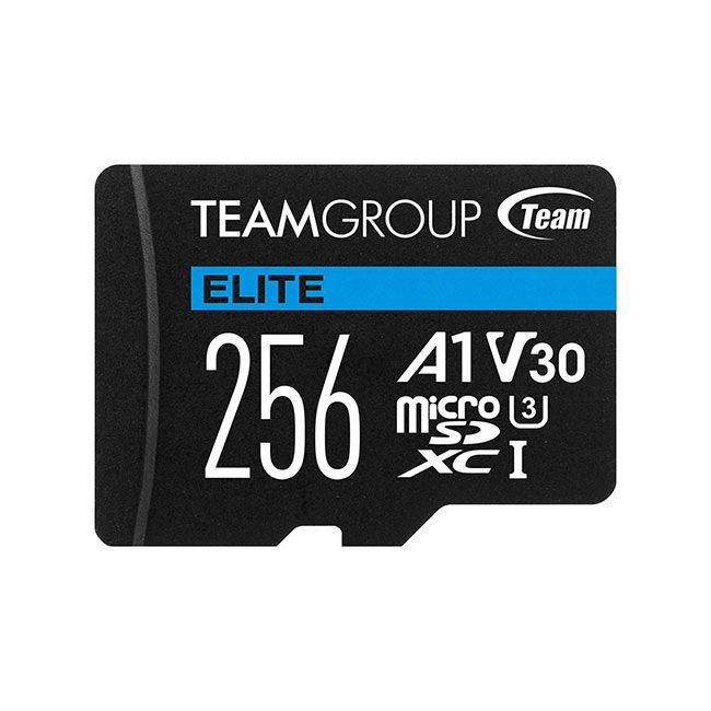 Micro SD Team Group 256GB UHS-I U3 V30 A1 c/adaptador