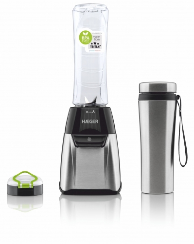 LIQUIDIFICADOR HAEGER - MINI SPORTS INOX