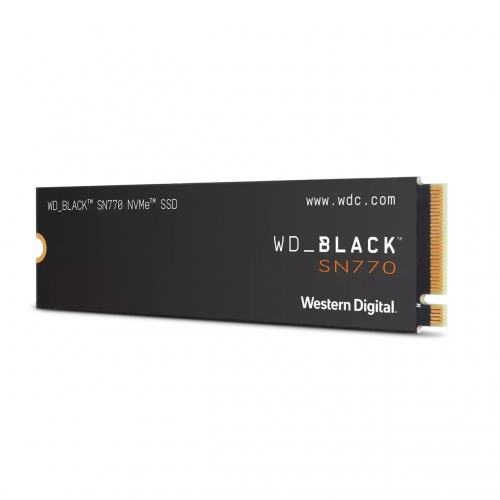 SSD M.2 PCIe 4.0 NVMe WD 500GB Black SN770 -5000R/4000W-460K/800K IOPs