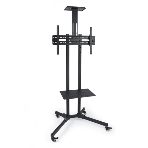 Tooq Suporte de Chão com Rodas 37"-70"- Duas Estantes - VESA 600X400mm