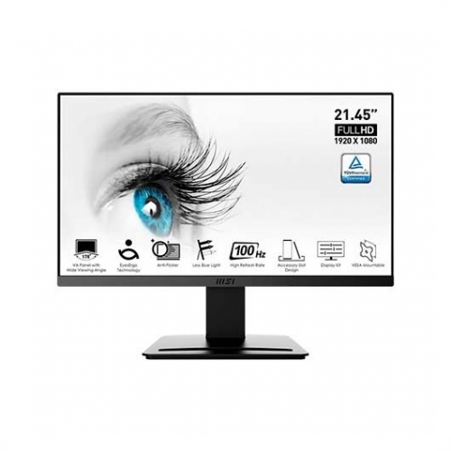 Monitor MSI PRO MP223 22"(21,45")FHD100Hz 1ms(MRPT) 250nits EyesErgo HDMI,D-Sub 